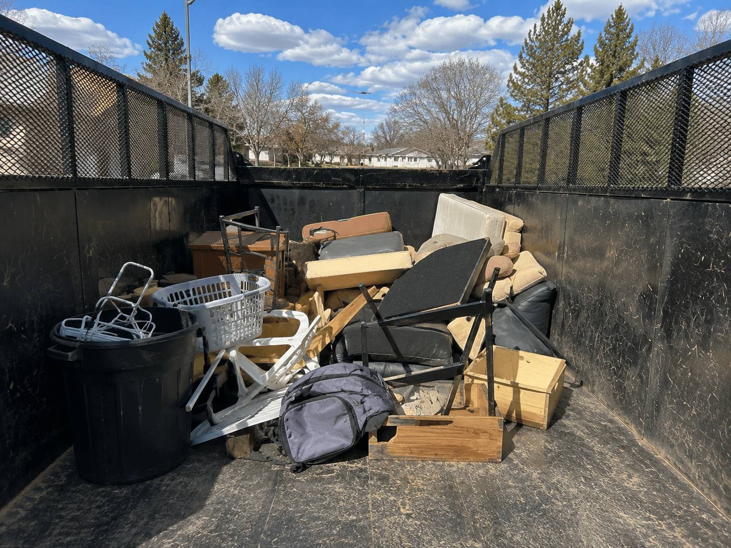Junk Out ABQ crew at work