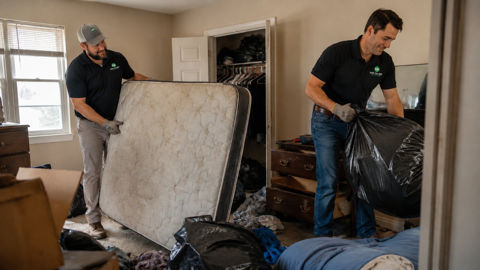 Hoarding Cleanup in Albuquerque, NM | Discreet Service in Albuquerque before Junk Out ABQ cleared it