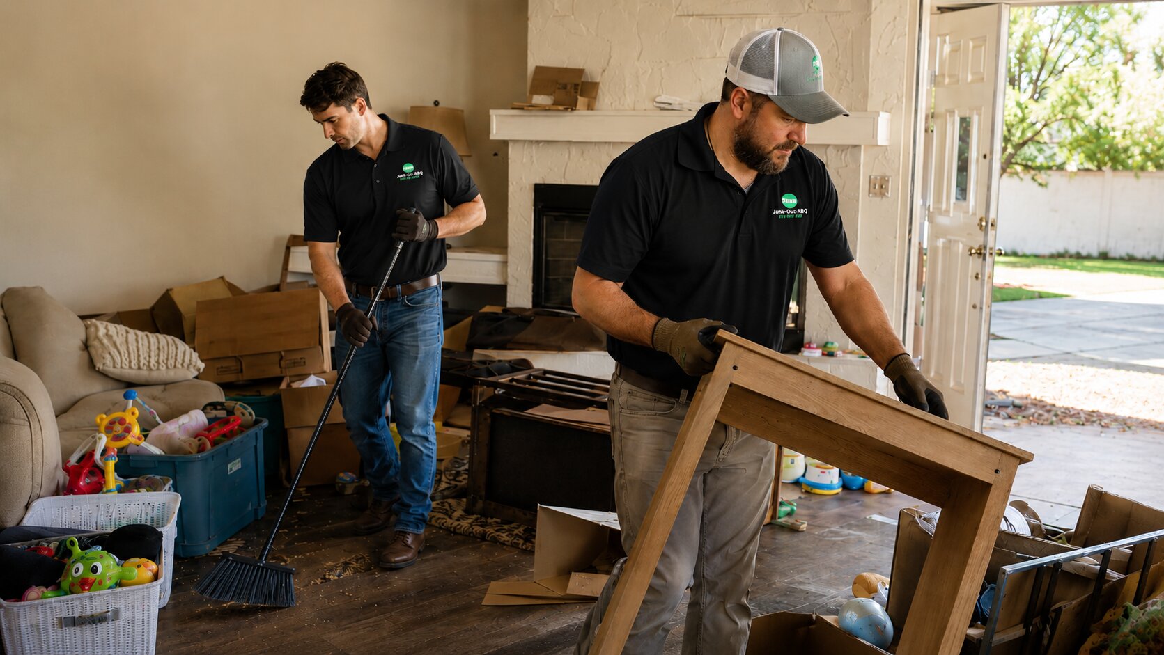 Electronics Removal in Albuquerque, NM | TV, Computer Pickup in Albuquerque before Junk Out ABQ cleared it